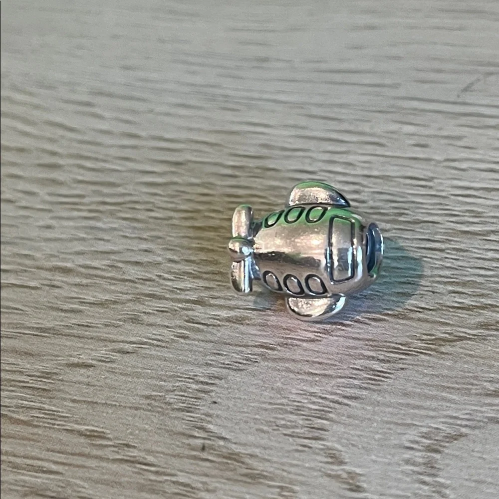Silver Airplane Charm Pandora